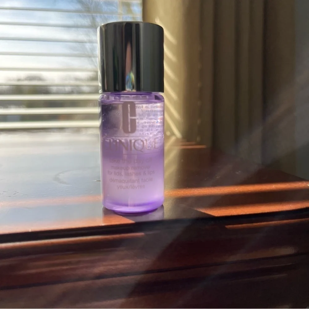 Clinique Take The Day Off Makeup Remover For Lids & Lips Mini Size 1 Fl Oz NWT